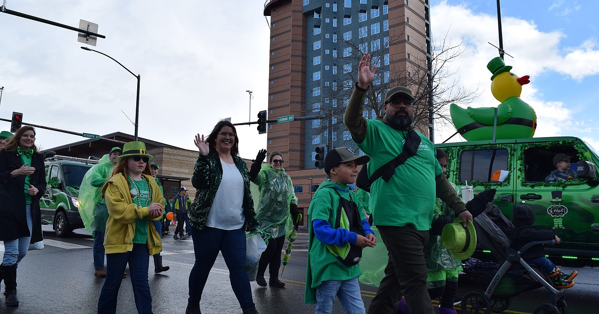 Luck of the Irish shines on Coeur d'Alene parade