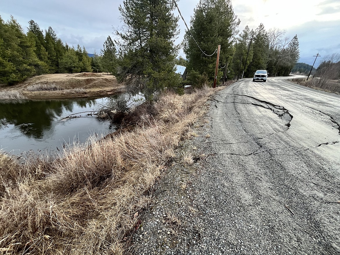 A culvert failure caused issues to River Road in Dudley, located between Rose Lake and Cataldo.
The Idaho Office of Emergency Management issued a statement Monday about flooding issues around Dudley in Kootenai County.