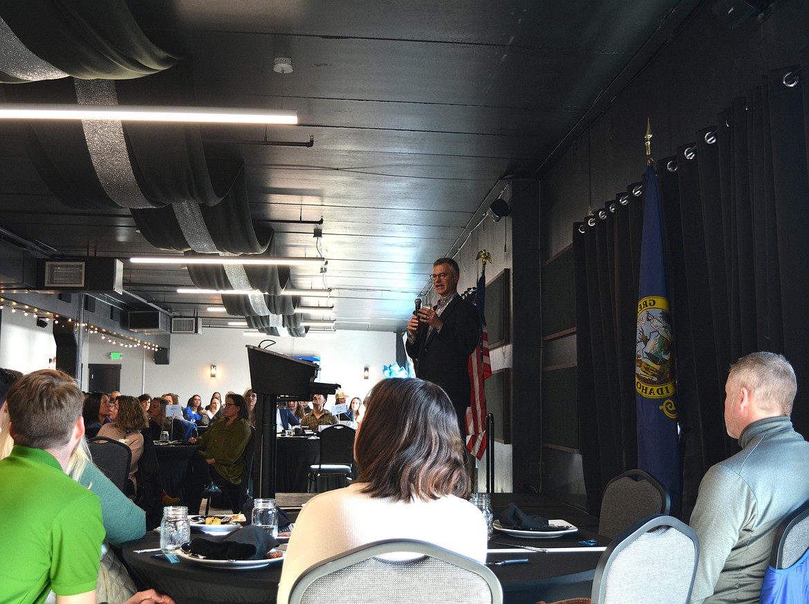 At the Connect4Lunch event Tuesday through the Post Falls Chamber of Commerce, Kootenai Health CEO Jamie Smith spoke about the progress over the past year.
