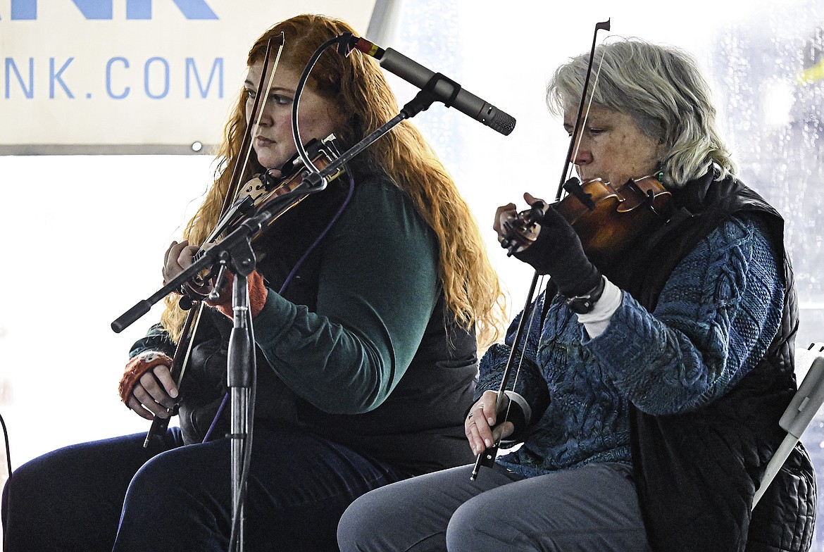 The St. Patrick's Day Cloverfest complete with authentic music. Seth Anderson Photo..