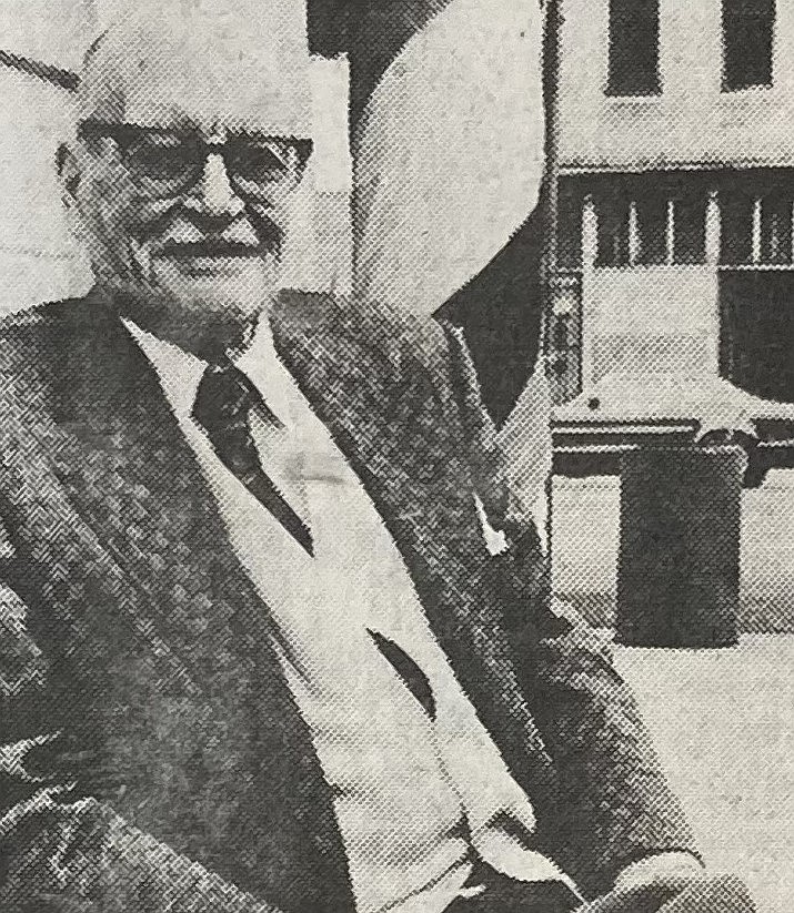 Mining magnate Henry (Hank) Day, pictured sometime before 1985.