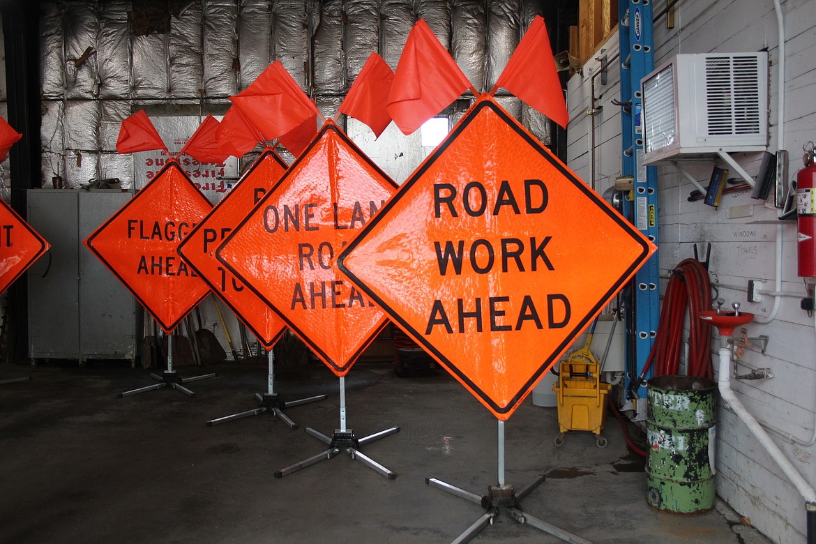 Washington State Department of Transportation crew members said signs like these should be considered a reason to slow down and exercise caution.
