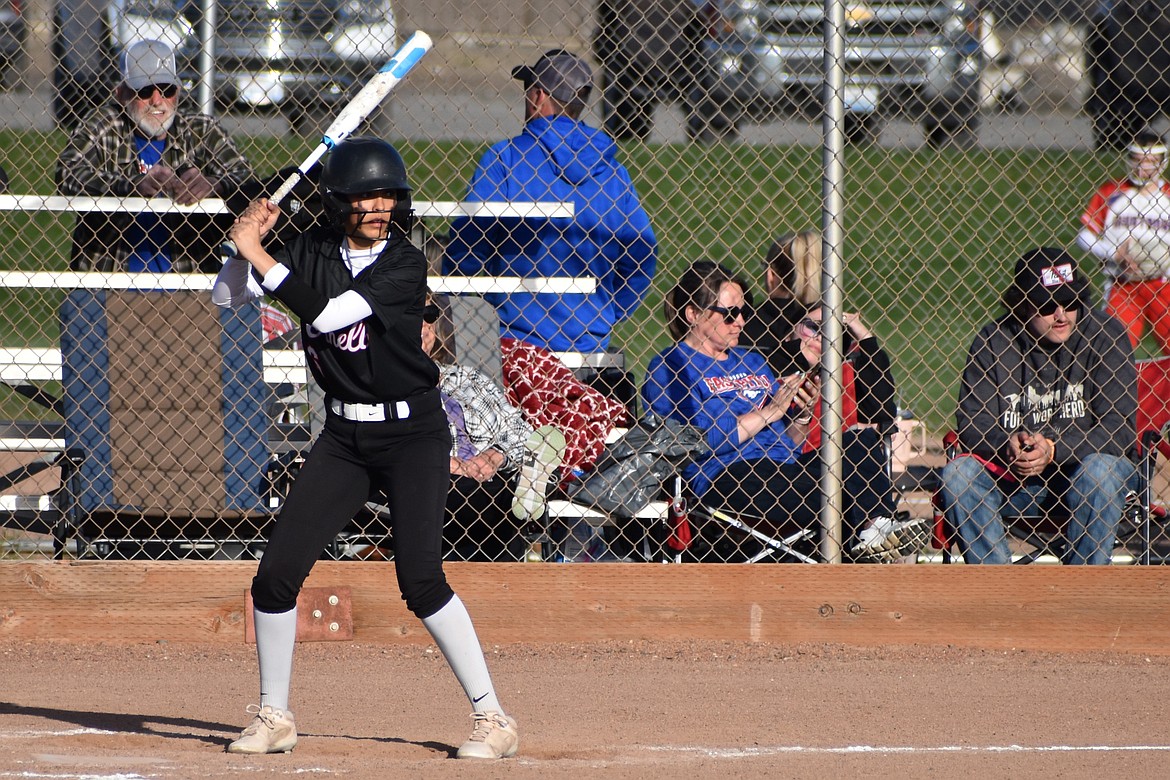 Kaelee Valdez played a valuable offensive and defensive role in Friday's competition in Othello.
