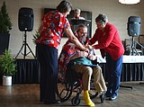 Quilt of Valor moves veteran to tears