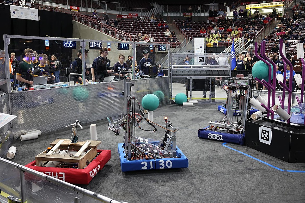 Alpha+ Robotics has strong competition at Idaho Regionals | Bonners ...