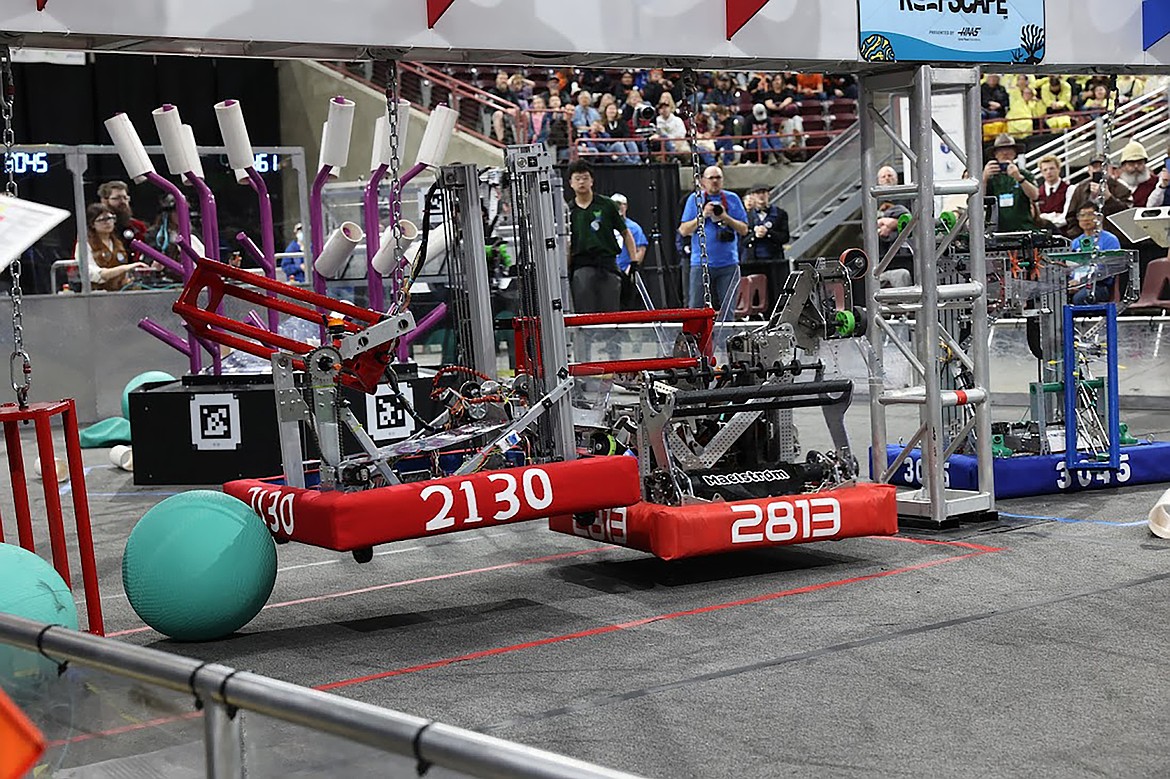 Alpha+ Robotics has strong competition at Idaho Regionals | Bonners ...