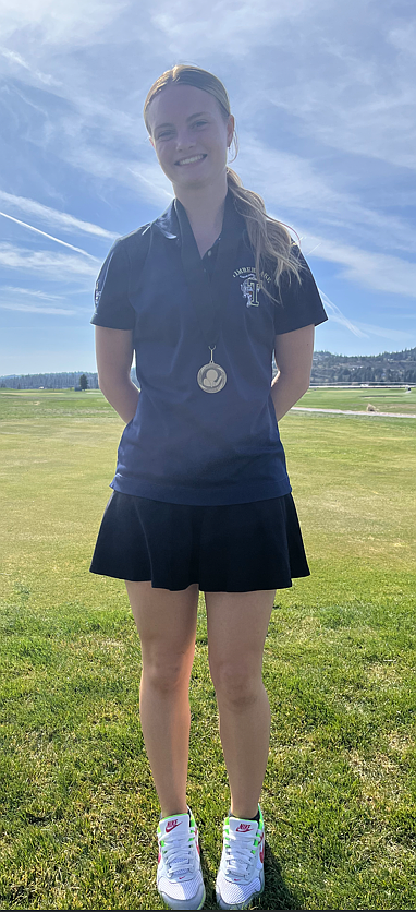 Courtesy photo
Malia Miller of Timberlake was girls medalist at the Genesis Prep Invitational on Monday at The Links Golf Club in Post Falls.