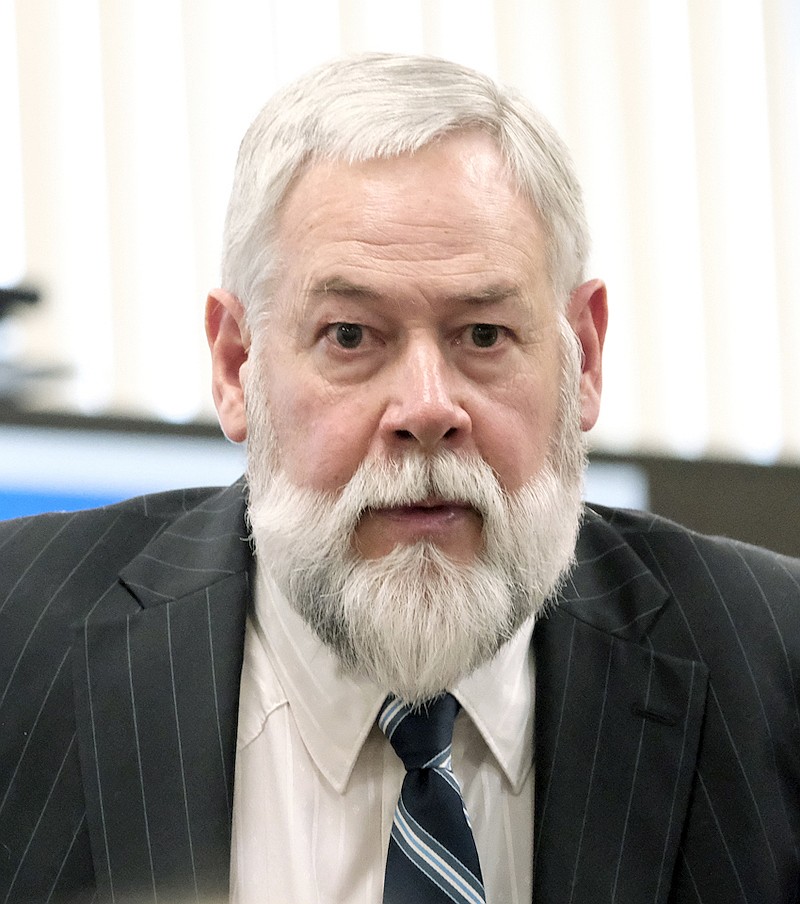 Michael Scott Ryan appeared April 7, 2025, in Lincoln County District Court. (Paul Sievers/The Western News)