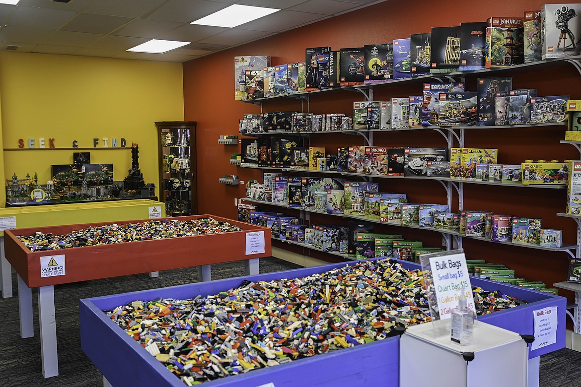 Big Sky Bricks is a Lego buy, sell and trade store on Main St. in Kalispell. (Kate Heston/Daily Inter Lakes)