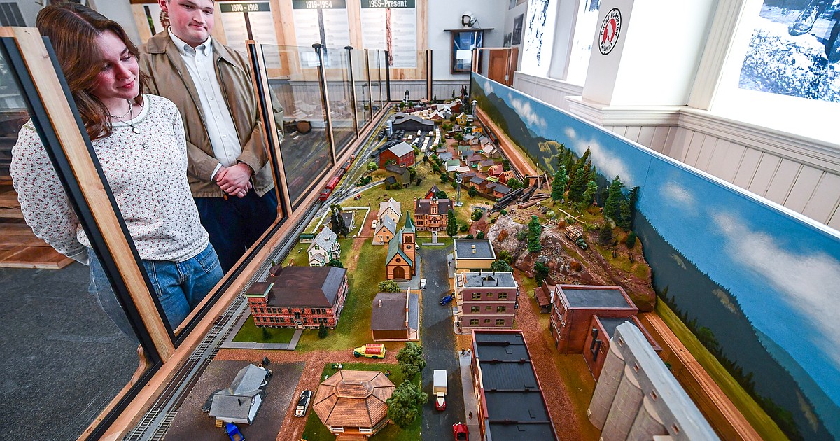 Traveling back in time – Railroad display models historic Flathead
