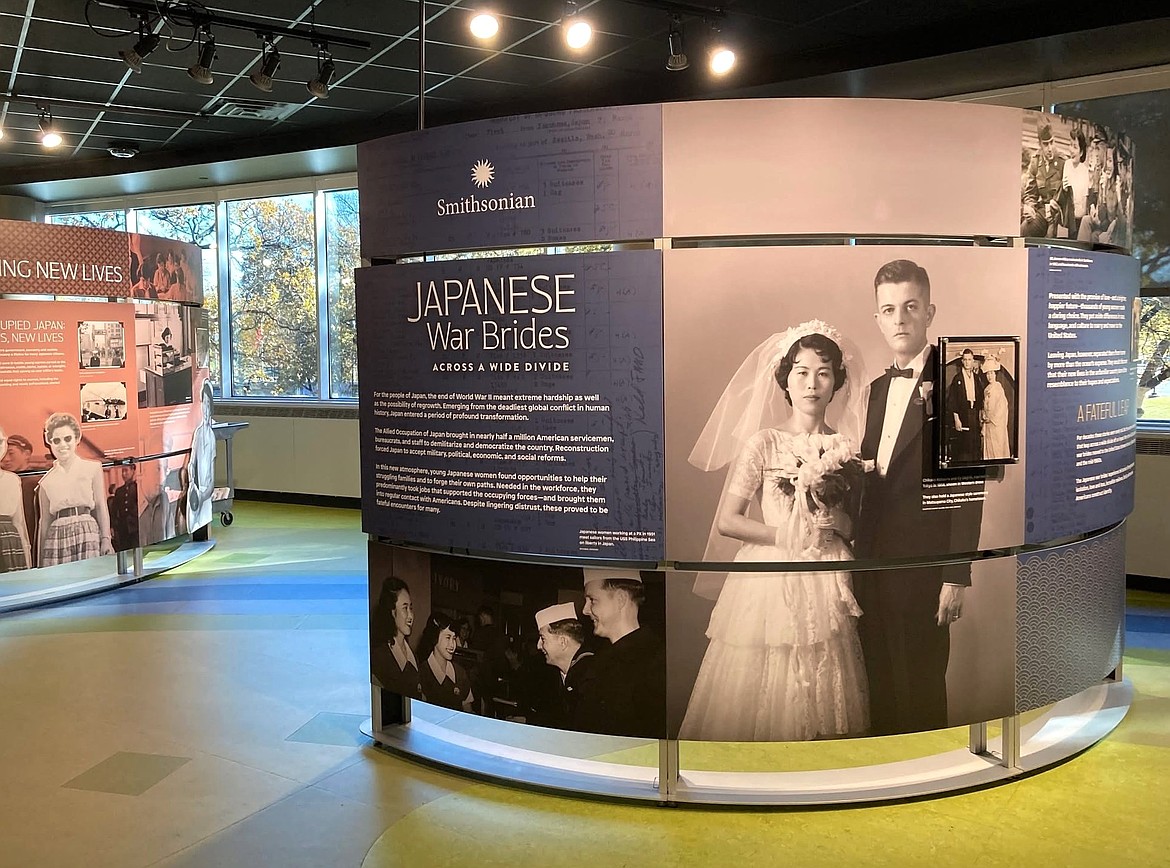 Japanese War Brides, a traveling Smithsonian exhibition, explores the lives of the nearly 45,000 Japanese women who immigrated to America as wives of U.S. military servicemembers after World War II. The exhibit will show at museums across the United States through mid-2028. (Photo courtesy Kat Burk)