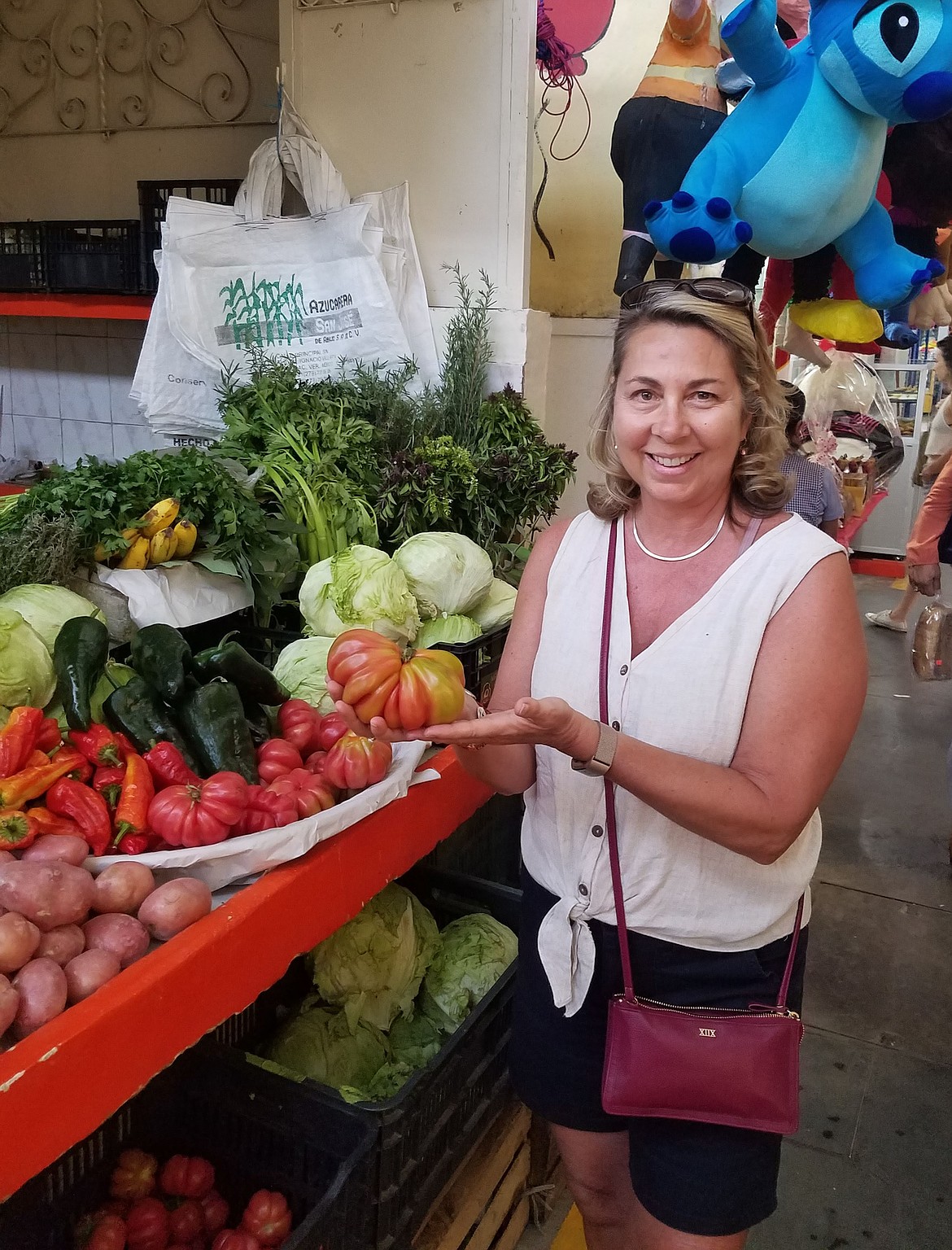 The centuries-old Zapotec heirloom tomato, from Oaxaca, Mexico, is still grown and sold in Oaxacan markets.