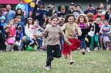 Children hop to it at Hope Church Helicopter Egg Drop Eggstravaganza