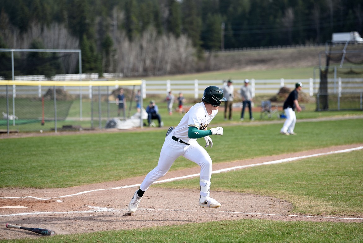 Bulldogs sweep Noxon/Thompson Falls 15-0 at Smith Fields April 15. (Kelsey Evans/Whitefish Pilot)