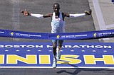 Sharon Lokedi breaks Boston Marathon course record. John Korir joins his brother as a Boston winner
