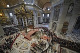 Tens of thousands file into St. Peter's Basilica to pay final respects to Pope Francis