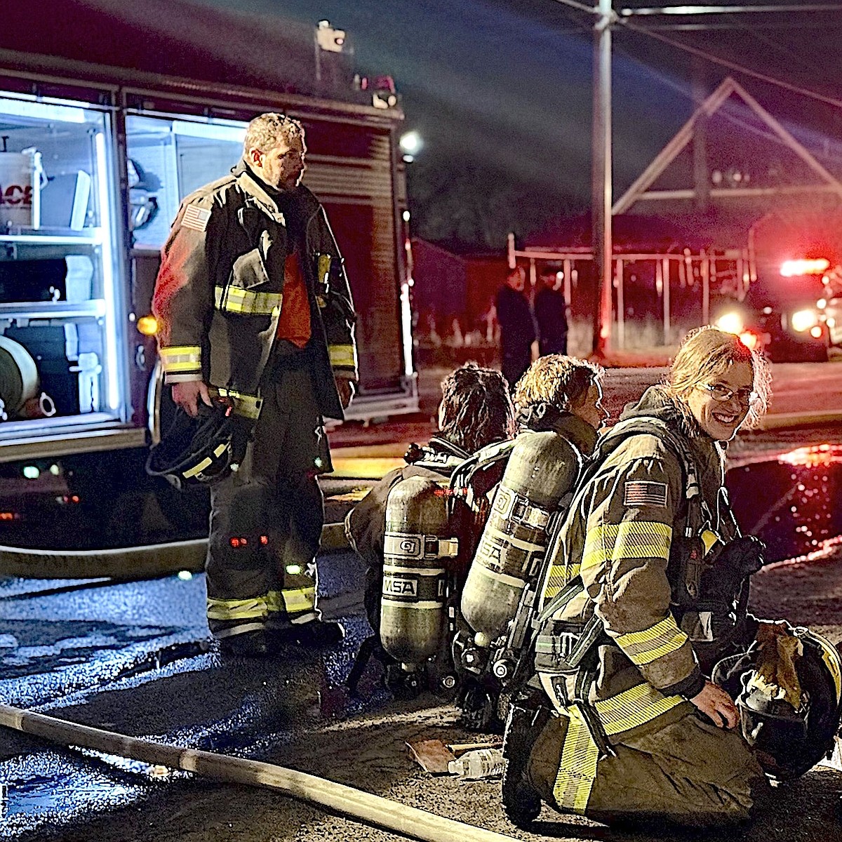 Robin Fireman Firefighter Robyn Bishop is a lifetime learner | Lake County Leader