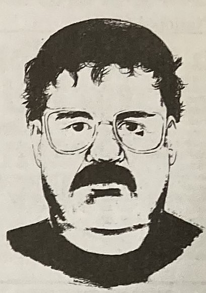 A composite drawing of the Mineral Ridge murder suspect.