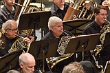 Community band and choir combine to perform Music is in the Air