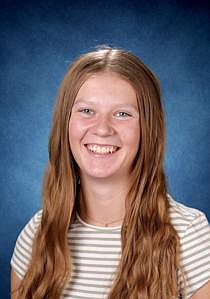 Courtesy photo
Senior track and field athlete Chloe Van Volkinburg is this week's Post Falls High School Athlete of the Week. Van Volkinburg won the 200 and 400 meters at the Legends Invitational on Saturday in Walla Walla, Wash., running a personal-best 57.99 seconds in the 400. She also anchored the second-place 4x400 relay.