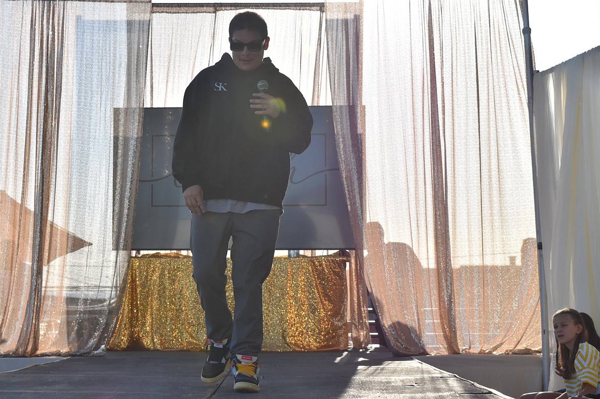 Cain Muro came to present his Seek Selective line of clothing.