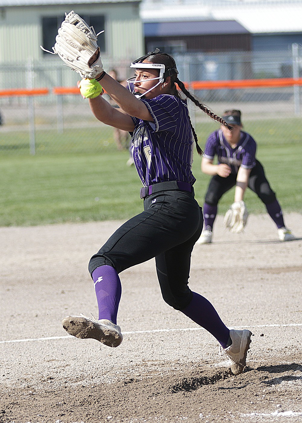Samantha Rensvold delivers a shutout versus Ronan. (Bob Gunderson photo)