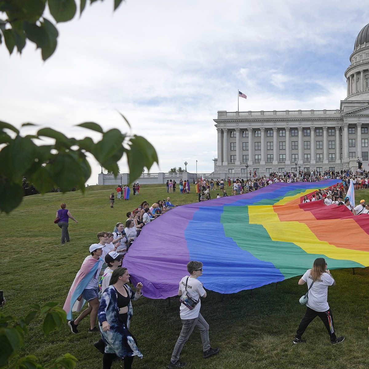 Salt Lake City and Boise make pride flags official city emblems ...