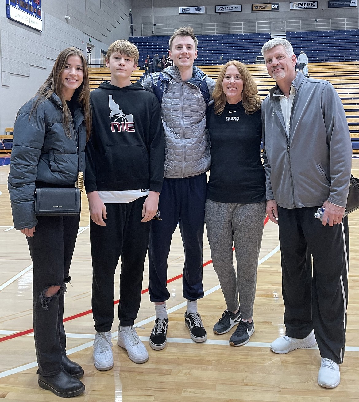 Courtesy photo
From left, Nina, Jordan, James, Carey and Chris Carlson.