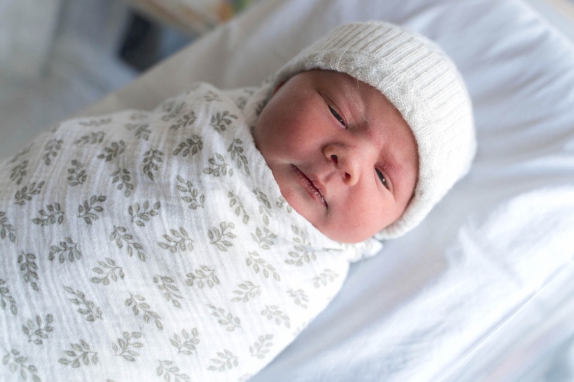 Elizabeth Mae Harlan was born April 22 at Providence St. Joseph Medical Center’s Nesting Place to Joanna Browning and Quinn Harlan of Polson. She was 20-3/4 inches long and weighed 8 pounds, 13.5 ounces. She joins her brother Thaddeus. Elizabeth’s maternal grandparents are Joe and Gerry Browning and paternal grandparents are John and Sue Harlan.
