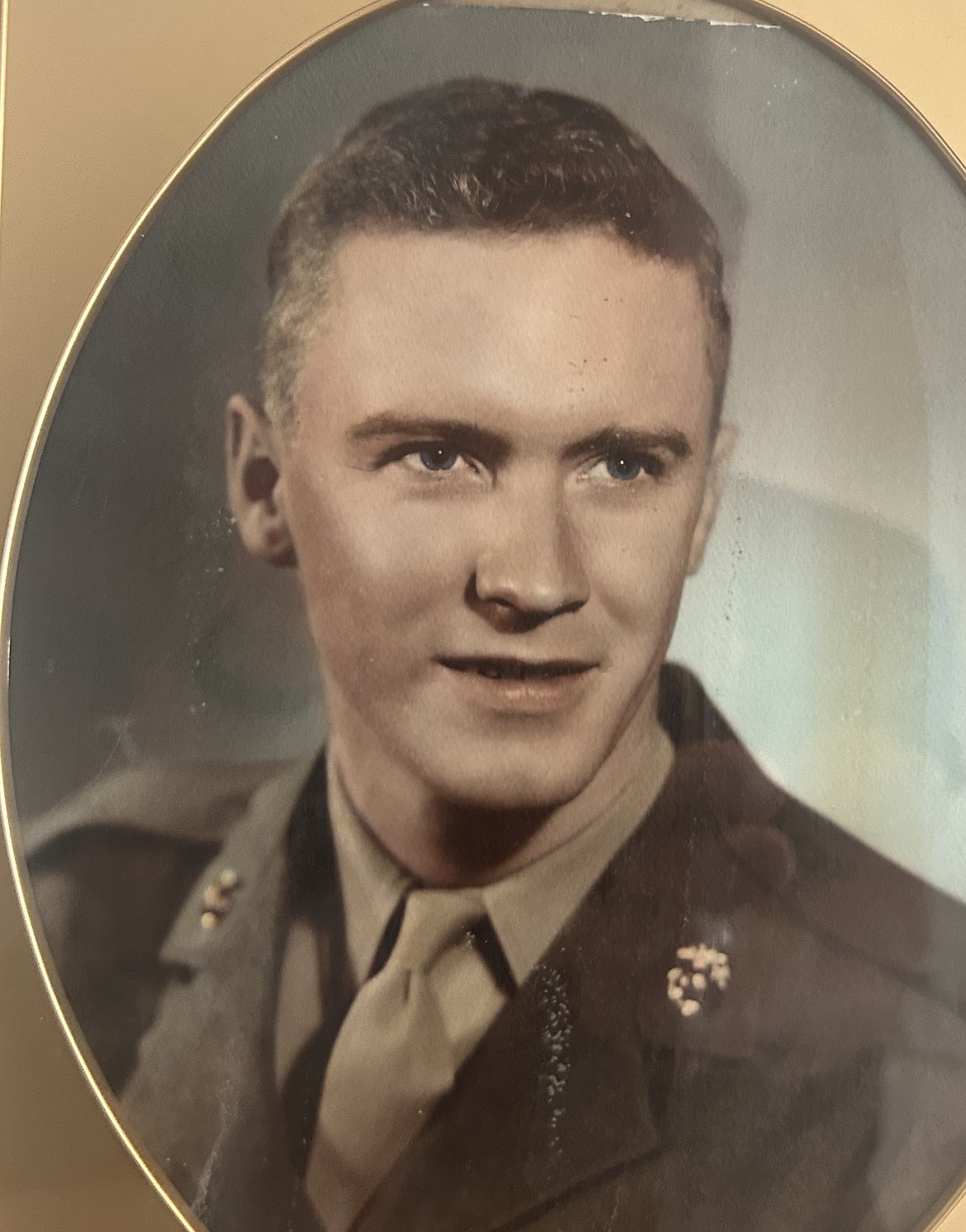 John Underwood after he joined the Marines.