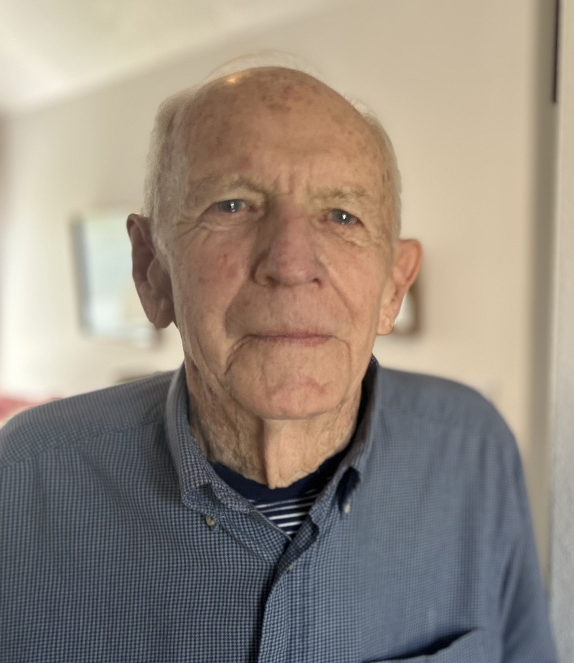 John Underwood at his Hayden home on Wednesday.