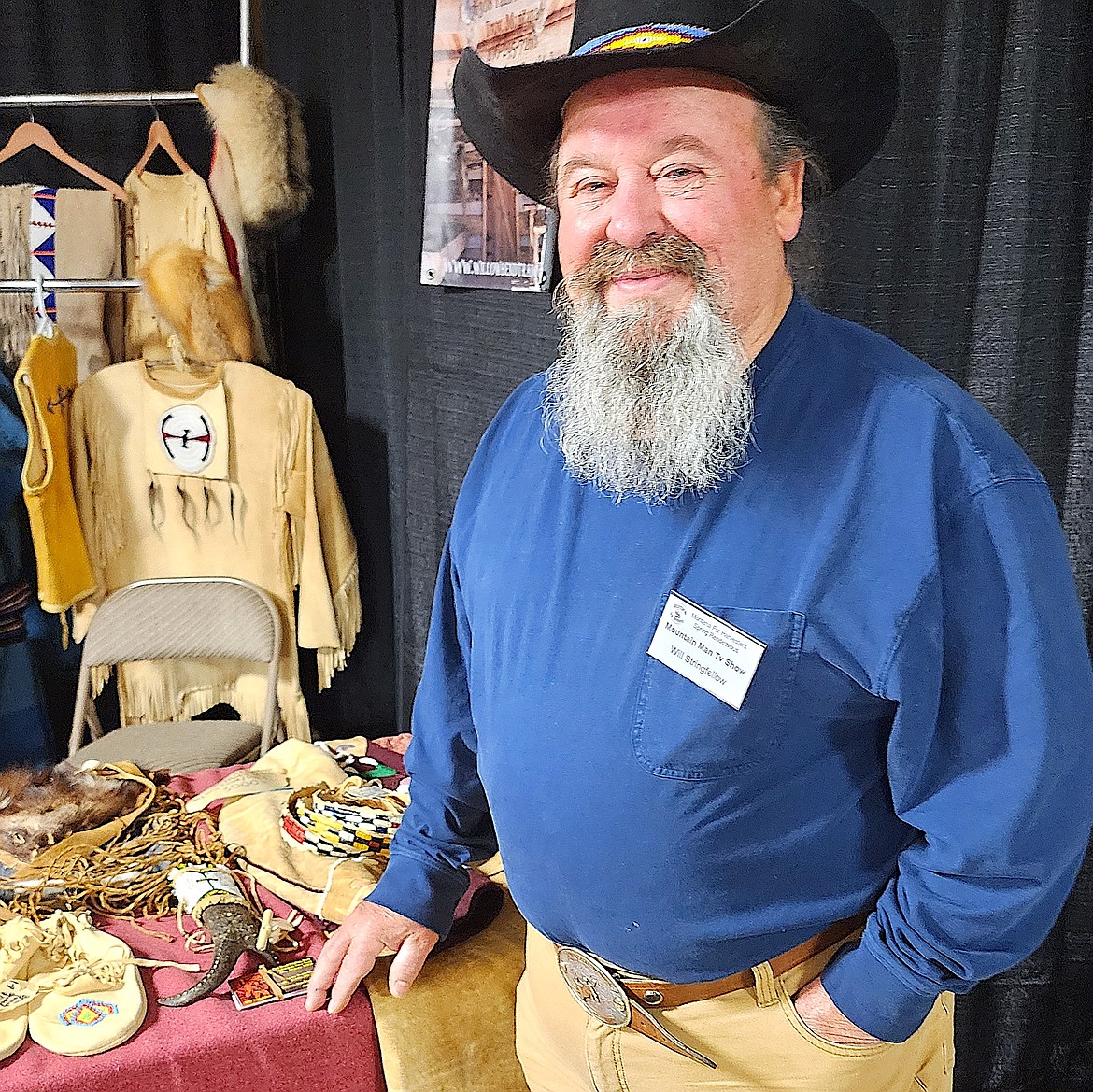 Will Stringfellow lives in the Yaak. He and Claire Walpole own and operate the Willow Bend Trading Post when Stringfellow is not appearing on the History Channel show "Mountain Men." (Berl Tiskus/Leader)