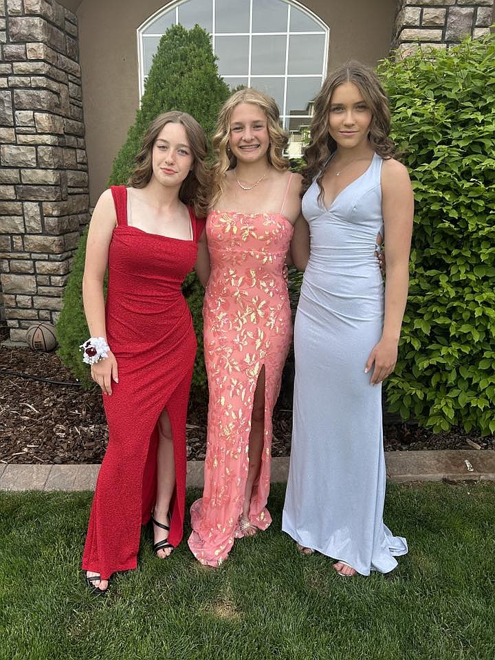 Vesta Koethke, Rebecca Wiser and Josey Sinchuk, Moses Lake Christian Academy.