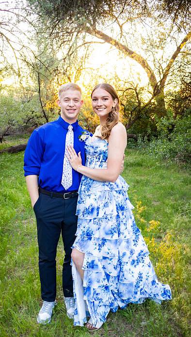 Canyen Whitaker and Shelby Cole, Warden High School.