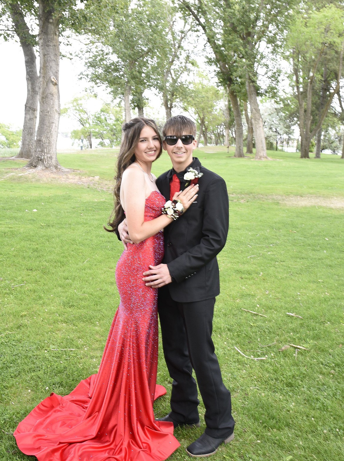 Alex Bader and Madi McDonald, Moses Lake High School.