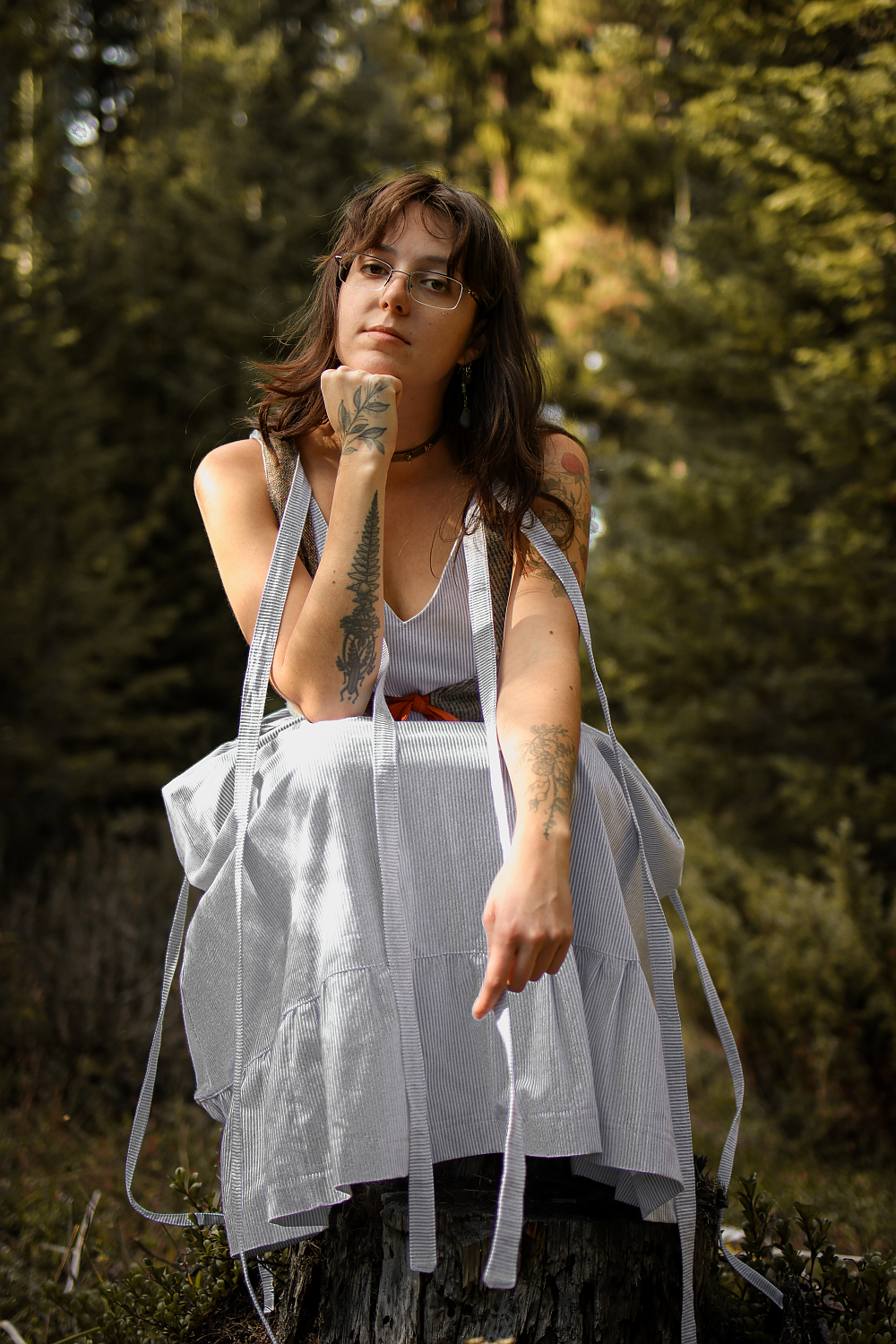 Visual artist Sydney Boveng of Kalispell is one of four artists selected for the Artist Wilderness Connection residency program. (Courtesy photo)