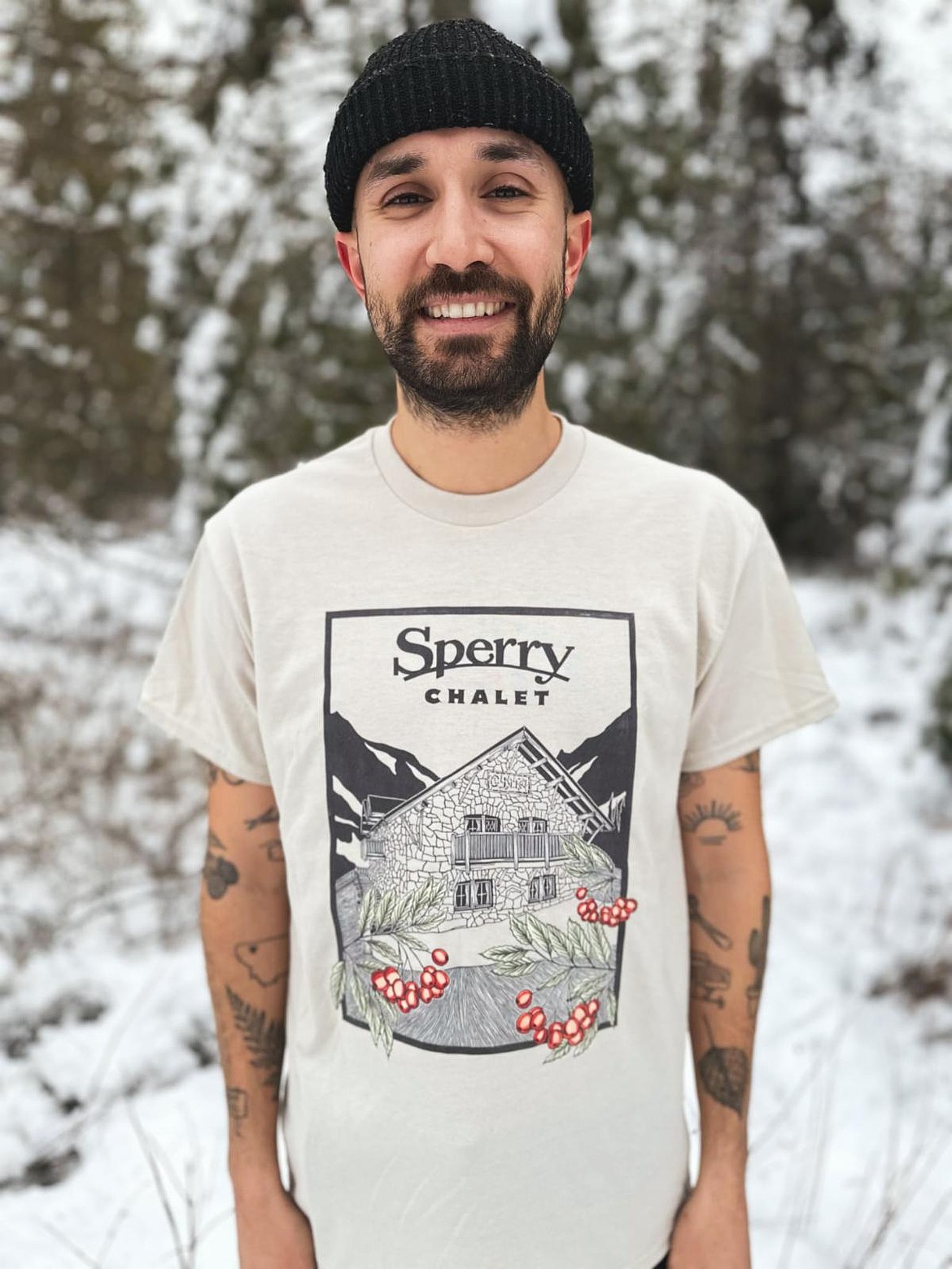 Printmaker Tarek Penser of Whitefish is one of four artists selected for the Artist Wilderness Connection residency program. (Photo provided by Tarek Penser)