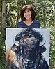 Atmospheric wildlife paintings featured at Cawdrey Gallery