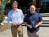 Two Post Falls staffers honored