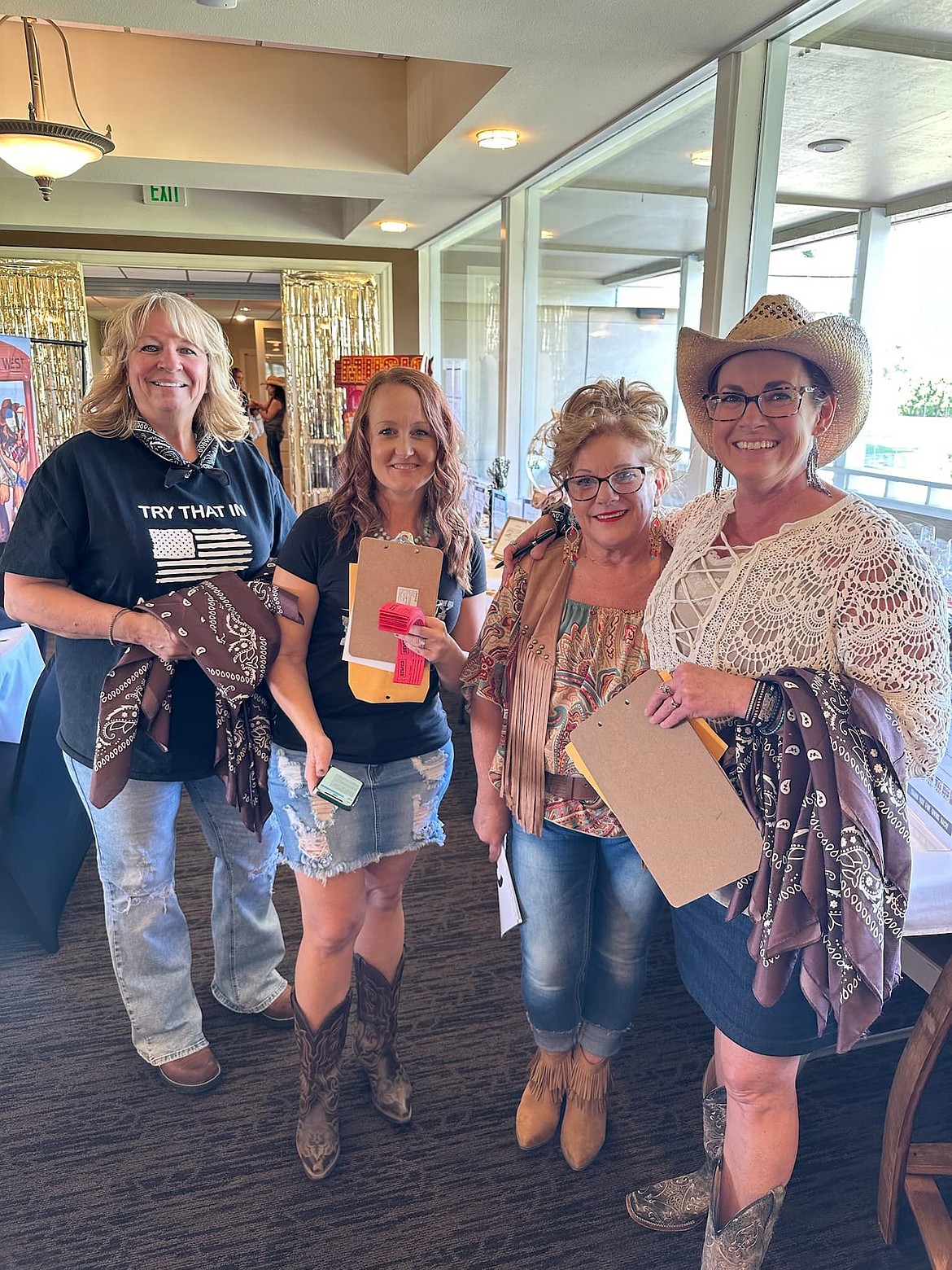 The theme for the 2024 Soroptimist auction was “Nashville Nights,” and attendees dressed accordingly. This year’s theme is “Party in the USA,” and red, white and blue will be the order of the day.