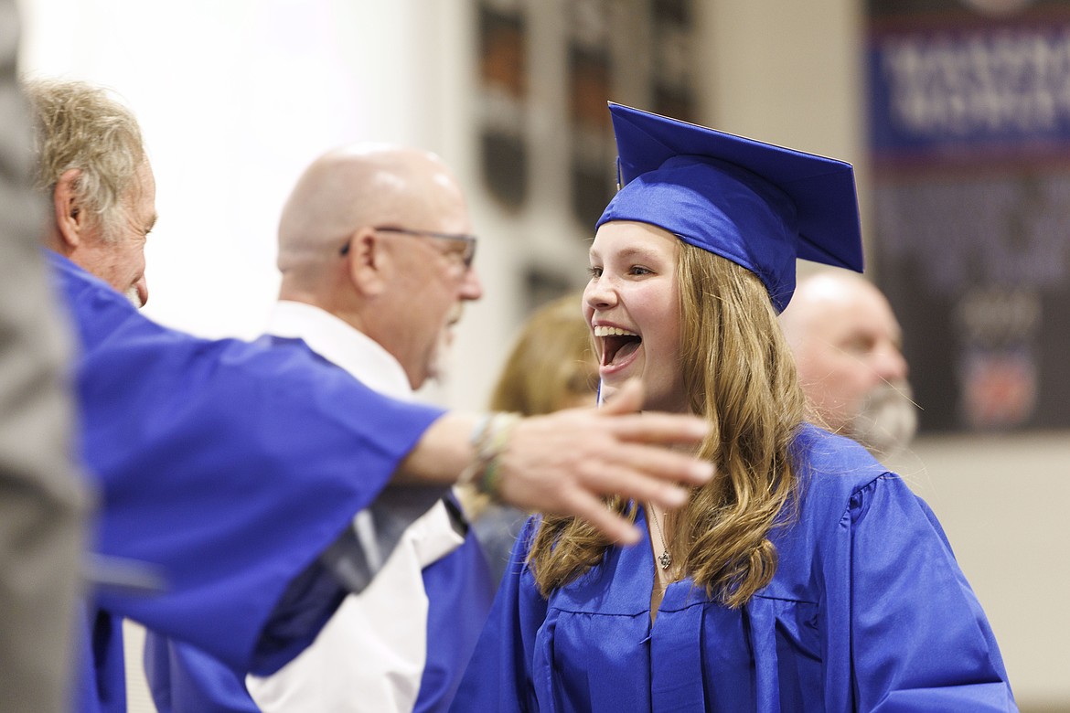 Bigfork High School 2025 graduation ceremonies.