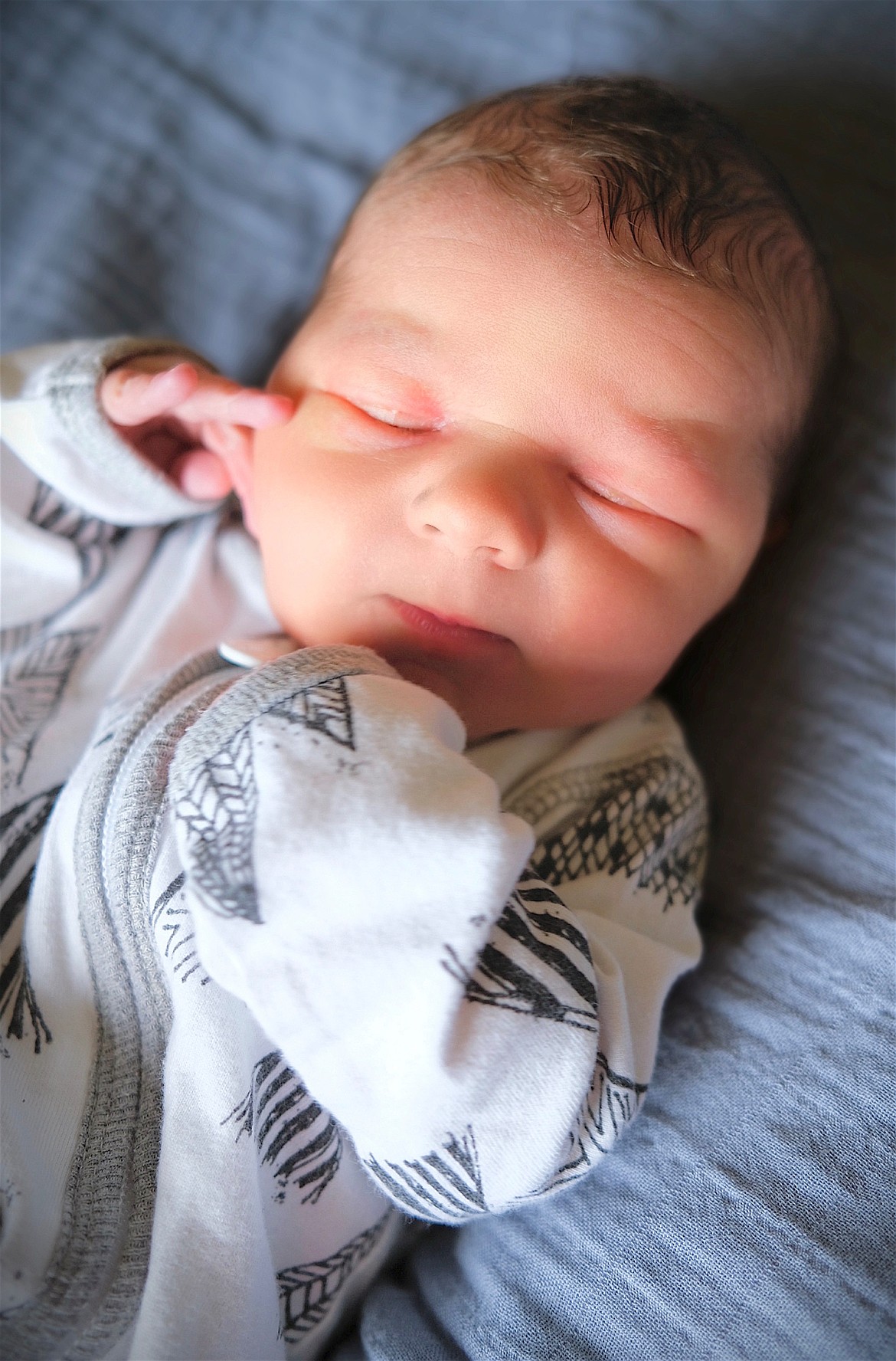Maverick Graham Williams was born May 25 at the St. Luke Community Healthcare New Beginnings Birth Center to Josh and Kristen Williams of Polson. He measured 7 lbs., 11 oz. and 20 inches long. Paternal grandparents are Tina Glosser and Rick Higdon of Polson and maternal grandparents are Matt and Teresa Funke of Polson. Maverick joins his sibling, Carmen.
