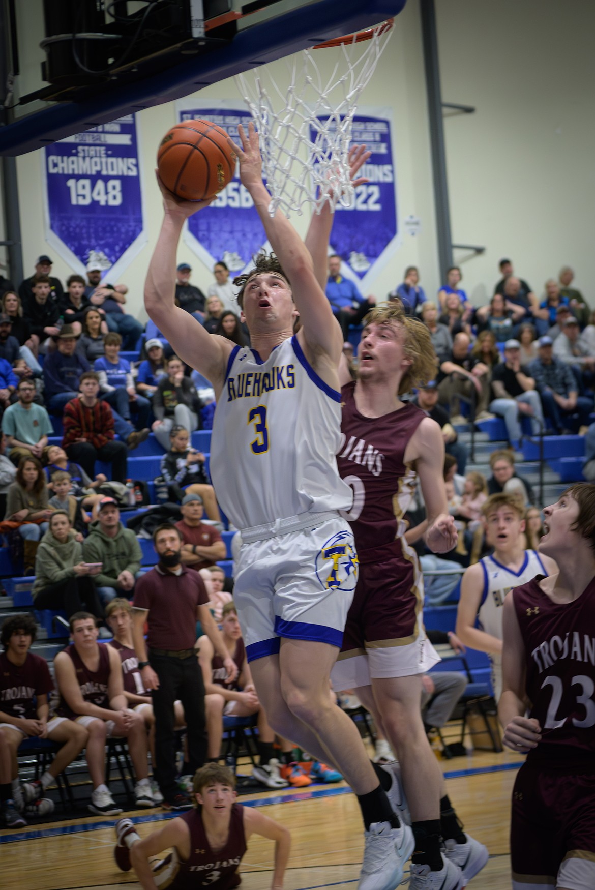 Thompson Falls standout basketball and football player Bryson LeCoure signed to play football this fall at UM-Western in Dillon. (File Photo)