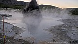 Permanent monitoring equipment headed to Biscuit Basin area in Yellowstone National Park