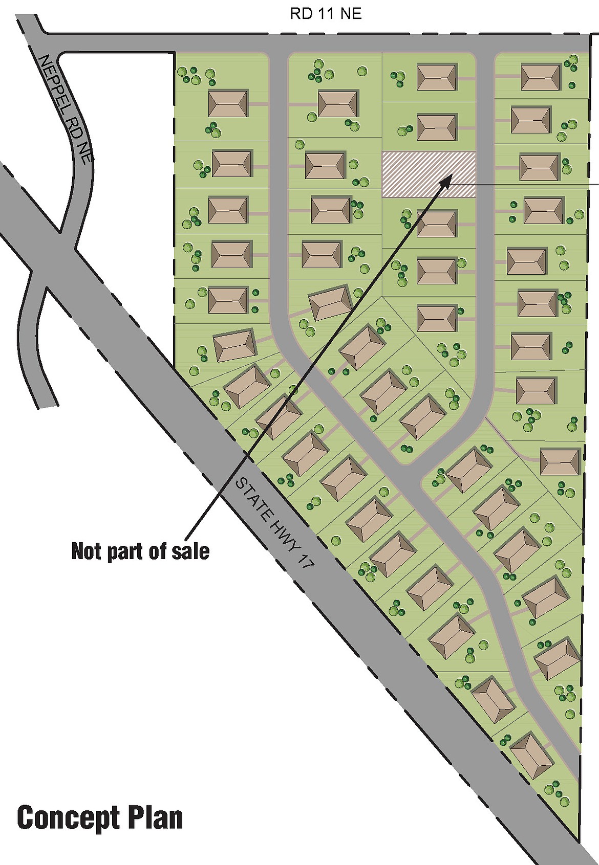 Neppel Estates has the potential to provide housing for 39 families between Ephrata and Moses Lake.