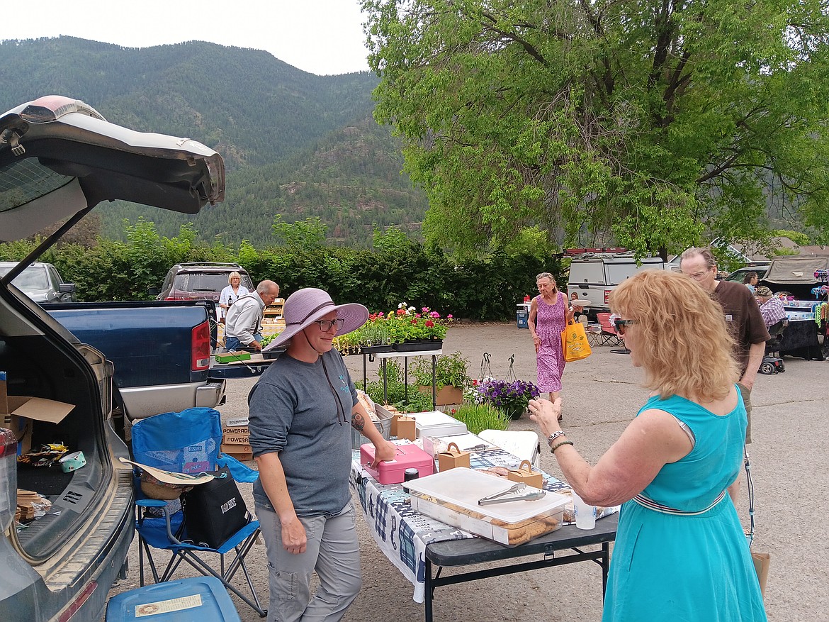 The Alberton Community Farmers Market has different merchants weekly, but many regular ones as they themselves say this is not only a market for merchandise, but a great socializing occasion where they get to visit with friends and customers alike.