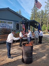 PHOTO: Flag Day ceremony in St. Regis