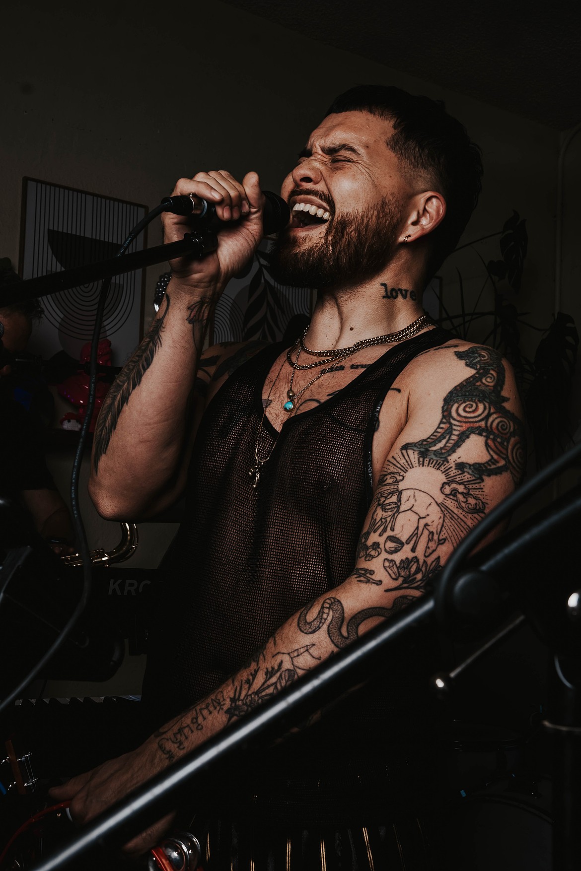 High Desert Foxes singer Dusty James wrote “On the Road,” the original single the band will drop at Cloudview Kitchen Friday night.