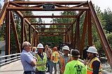 Work on Bigfork's downtown bridge wraps up ahead of schedule