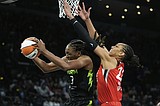 Ogwumike has 25 points and 12 rebounds, Diggins scores 24 to help Storm beat Aces 90-83